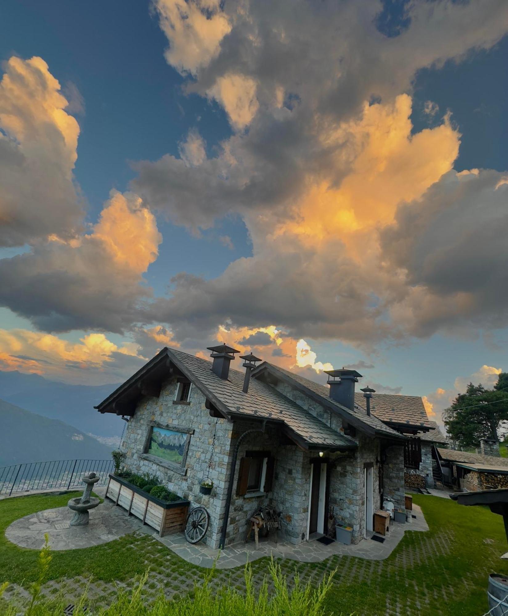 Agriturismo Giacomino Gera Lario Eksteriør billede